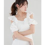 肩レースフリルワンピース | MAJESTIC LEGON  | 詳細画像5 