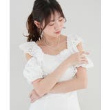 肩レースフリルワンピース | MAJESTIC LEGON  | 詳細画像6 