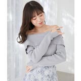 フラワーオフショルドッキングワンピ | MAJESTIC LEGON  | 詳細画像23 