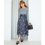 フラワーオフショルドッキングワンピ | MAJESTIC LEGON  | 詳細画像33 