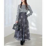 フラワーオフショルドッキングワンピ | MAJESTIC LEGON  | 詳細画像37 