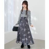 フラワーオフショルドッキングワンピ | MAJESTIC LEGON  | 詳細画像38 