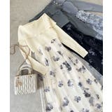 フラワーオフショルドッキングワンピ | MAJESTIC LEGON  | 詳細画像49 