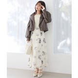 フラワーオフショルドッキングワンピ | MAJESTIC LEGON  | 詳細画像9 