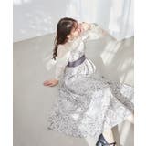 グレー柄 | シアードッキングコルセットワンピース | MAJESTIC LEGON 