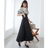 ウエストきゅっとフリルフレアワンピ | MAJESTIC LEGON  | 詳細画像14 