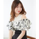 ウエストきゅっとフリルフレアワンピ | MAJESTIC LEGON  | 詳細画像17 