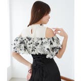 ウエストきゅっとフリルフレアワンピ | MAJESTIC LEGON  | 詳細画像19 