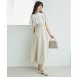 ウエストきゅっとフリルフレアワンピ | MAJESTIC LEGON  | 詳細画像31 