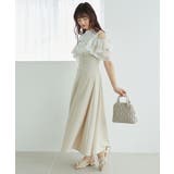 ウエストきゅっとフリルフレアワンピ | MAJESTIC LEGON  | 詳細画像33 