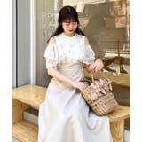 ウエストきゅっとフリルフレアワンピ | MAJESTIC LEGON  | 詳細画像39 