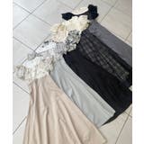 ウエストきゅっとフリルフレアワンピ | MAJESTIC LEGON  | 詳細画像4 