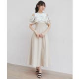 ウエストきゅっとフリルフレアワンピ | MAJESTIC LEGON  | 詳細画像41 