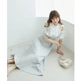 ウエストきゅっとフリルフレアワンピ | MAJESTIC LEGON  | 詳細画像49 