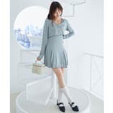 カーデセット肩リボンキャミワンピ | MAJESTIC LEGON  | 詳細画像10 