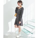 カーデセット肩リボンキャミワンピ | MAJESTIC LEGON  | 詳細画像18 