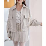 2wayリボンバイカラーブルゾン | MAJESTIC LEGON  | 詳細画像26 