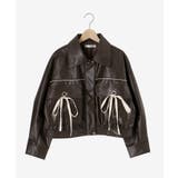 2wayリボンバイカラーブルゾン | MAJESTIC LEGON  | 詳細画像43 