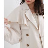 ドレープフリルトレンチコート | MAJESTIC LEGON | 詳細画像10