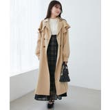 ドレープフリルトレンチコート | MAJESTIC LEGON | 詳細画像11