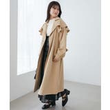 ドレープフリルトレンチコート | MAJESTIC LEGON | 詳細画像12