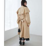 ドレープフリルトレンチコート | MAJESTIC LEGON | 詳細画像13