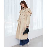 ドレープフリルトレンチコート | MAJESTIC LEGON | 詳細画像16