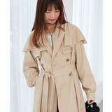 ドレープフリルトレンチコート | MAJESTIC LEGON | 詳細画像18