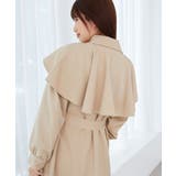 ドレープフリルトレンチコート | MAJESTIC LEGON | 詳細画像20