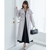 ドレープフリルトレンチコート | MAJESTIC LEGON | 詳細画像23