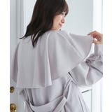 ドレープフリルトレンチコート | MAJESTIC LEGON | 詳細画像28