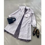 ドレープフリルトレンチコート | MAJESTIC LEGON | 詳細画像32