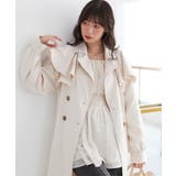 ドレープフリルトレンチコート | MAJESTIC LEGON | 詳細画像7