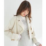 ショートトレンチコート | MAJESTIC LEGON  | 詳細画像14 