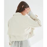 ショートトレンチコート | MAJESTIC LEGON  | 詳細画像15 