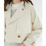 ショートトレンチコート | MAJESTIC LEGON  | 詳細画像16 