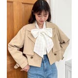 ショートトレンチコート | MAJESTIC LEGON  | 詳細画像17 