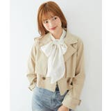 ショートトレンチコート | MAJESTIC LEGON  | 詳細画像25 