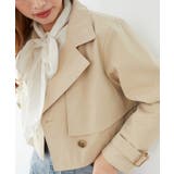 ショートトレンチコート | MAJESTIC LEGON  | 詳細画像28 