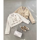 ショートトレンチコート | MAJESTIC LEGON  | 詳細画像29 