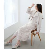 アイボリー | ショートトレンチコート | MAJESTIC LEGON 