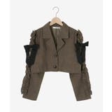 ブローチセットホイップフリルジャケット | MAJESTIC LEGON  | 詳細画像37 