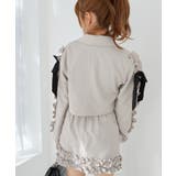 ブローチセットホイップフリルジャケット | MAJESTIC LEGON  | 詳細画像8 