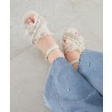 パールシアーフリルサンダル | MAJESTIC LEGON  | 詳細画像12 