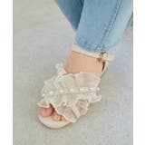 パールシアーフリルサンダル | MAJESTIC LEGON  | 詳細画像14 