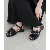 パールシアーフリルサンダル | MAJESTIC LEGON  | 詳細画像16 