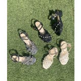 パールシアーフリルサンダル | MAJESTIC LEGON  | 詳細画像2 