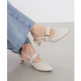 アイボリー | ふかふかフィットギャザーミュール | MAJESTIC LEGON 