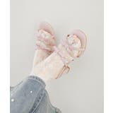 ピンク | ダブルリボンサンダル | MAJESTIC LEGON