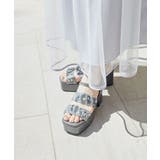 シアービジュー厚底サンダル | MAJESTIC LEGON  | 詳細画像16 